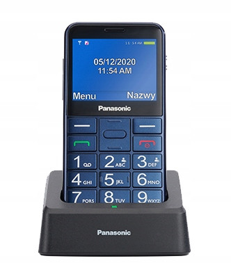  Telefon mobil Panasonic KX-TU155 64MB/0KB 2G albastru