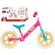  Bicicleta de echilibru Seven MINNIE MOUSE 12" Alb, Albastru, Roz