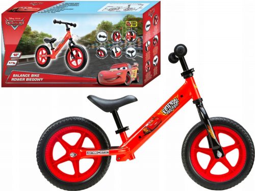  Bicicleta de echilibru Seven 9900 12", rosie