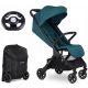  Carucior EASYWALKER Jackey Teal Green + Ghidon pentru carucior Easywalker negru