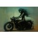 Imagine Zdzisław Beksiński Style - Motociclist