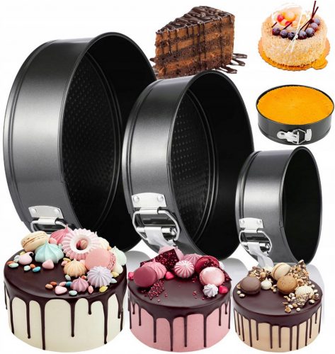 Set forme de tort Anytech.pl, diametru 22cm