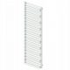  Radiator baie decorativ alb 180x50 Iris