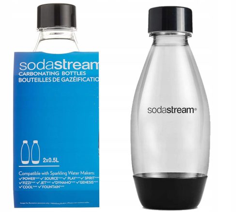  Sticla ecologică elegantă Sodastream de 0,5 l