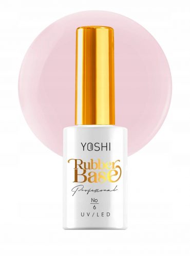  Yoshi Rubber Base No6 UV Hybrid Hybrid lac bază de cauciuc 10ml SEOL