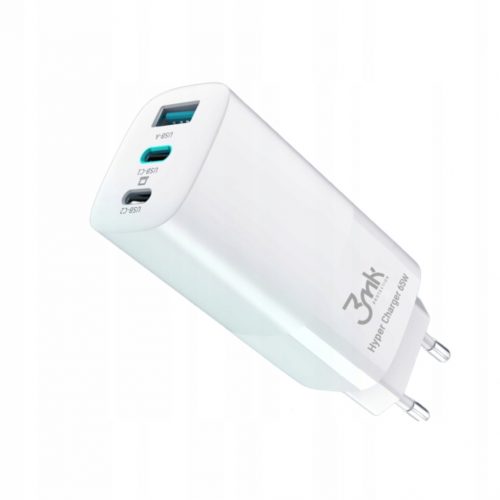  Încărcător rapid USB-C puternic 3mk Hyper Charger 65W