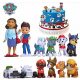  FIGURINES PAW PATROL set câini, vehicule, 12 buc.