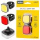  Lampa pentru bicicleta Rebel URZ3492 baterie 70 lm