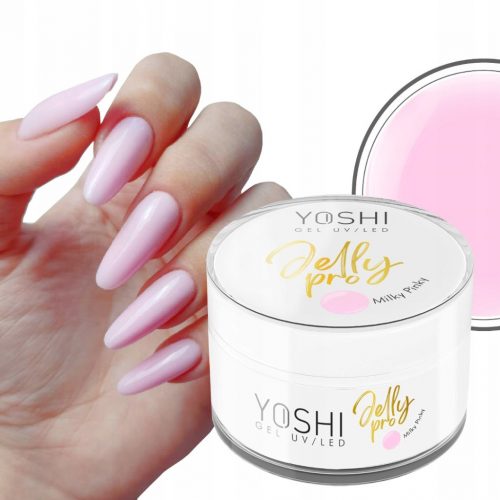  YOSHI JELLY PRO BUILDING JELLY GEL MILKY PINK 15g