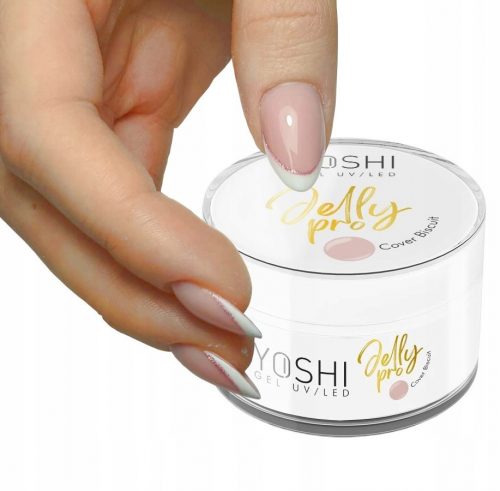  YOSHI JELLY PRO BUILDING JELLY GEL PENTRU EXTENSIE BISCUIȚI DE COPERTĂ 15 g