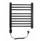 Radiator baie electric fabricaciepła.pl 300 W 445 x 480 mm negru