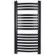 Apa Radiator Baie Heat Factory 424 W 480 x 950 mm Negru