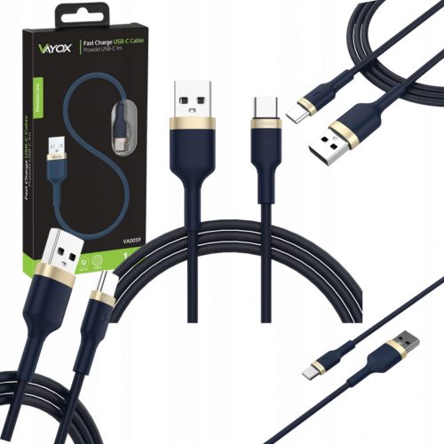  Cablu USB - USB tip C 1m linie premium VA0059 Vayox