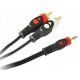  Cablu minijack Libox LB0022 (3,5 mm) - 2x RCA (cinch) 1,5 m