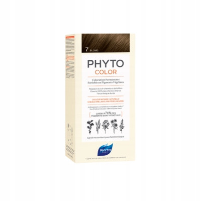  Vopsea de păr Phyto PhytoColor 7 Blond Blonde 50ml + 50ml + 12ml