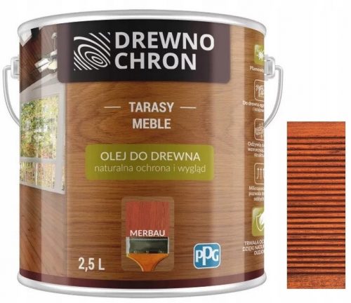  Ulei pentru lemn Drewnochron Merbau 2.5L