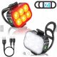  2x lumini SPECTRE Q5 pentru biciclete 200lm fata spate 6LED