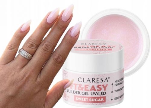  GEL DE CONSTRUIRE CLARESA SOFT&EASY CU THICSOTROPIA CU O PARTE DE ZAHAR DULCE 45G