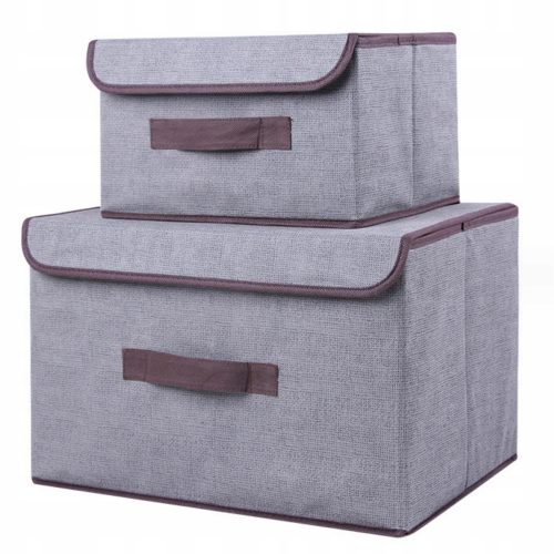 CUTIE CONTAINER PENTRU DEPOZITARE VELCRO SET 2 BUC