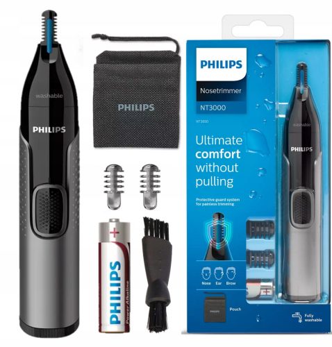  Philips Shaver Trimmer aparat de ras pentru urechi, nas, sprancene