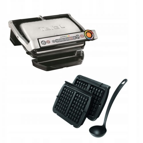  Tefal Optigrill+ grătar electric pliabil argintiu/gri 2000 W