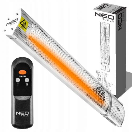 Radiator NEO TOOLS 2000W cu telecomanda, reglare putere