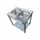 LAVOARE GASTRONOMICA 2 BASTER CU RAFT 80X60X85