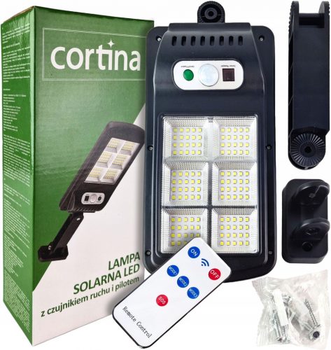  Lampa stradala Cortina 2,5 W 250 lm alimentata cu baterie