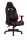  Scaun gaming Sense7 Vanguard, material negru si rosu