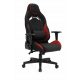  Scaun gaming Sense7 Vanguard, material negru si rosu