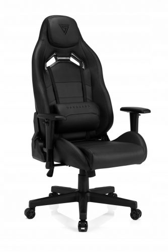  Scaun gaming Sense7 Vanguard, piele ecologica neagra