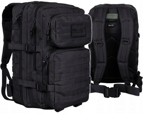  Rucsac militar Mil-Tec Assault 20-40 l negru