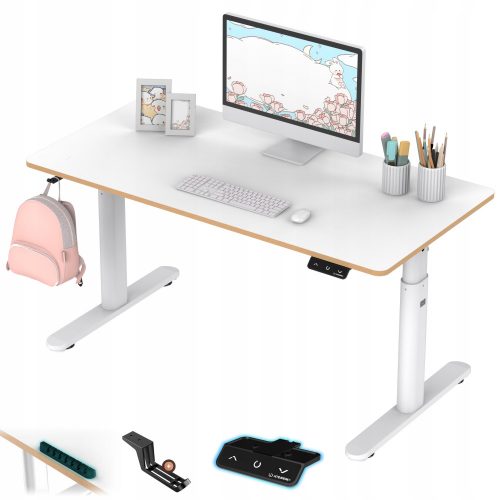  Birou Ultradesk Pulsar 120 x 60 x 65 cm alb