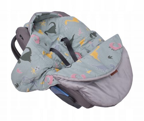  SAC DE SAC DE DORMIT SAC TRANSPORT MINKY GREY DRAGONS IARNA