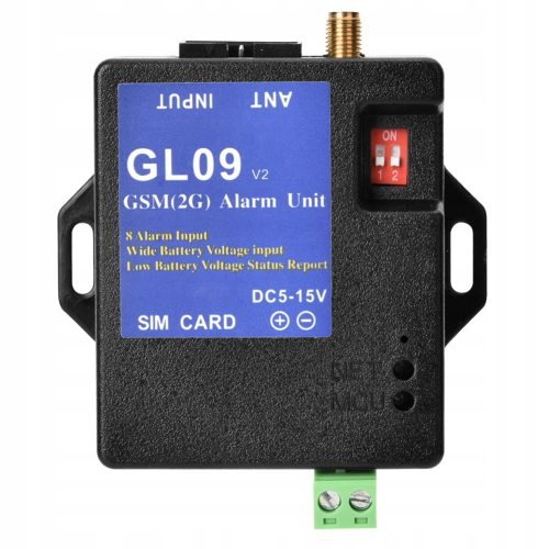 Control ALARM GSM cu 8 canale