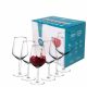 Pahare vin rosu Royal Leerdam Rubin transparent 530ml 6 buc.