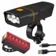  Iluminare biciclete Verk Group QX-T3306 baterie de 900 lm