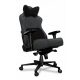  Scaun gaming Yumisu 2053, stofa gri