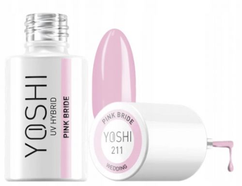  Oja hibridă YOSHI Pink Bride 211- 6 Ml