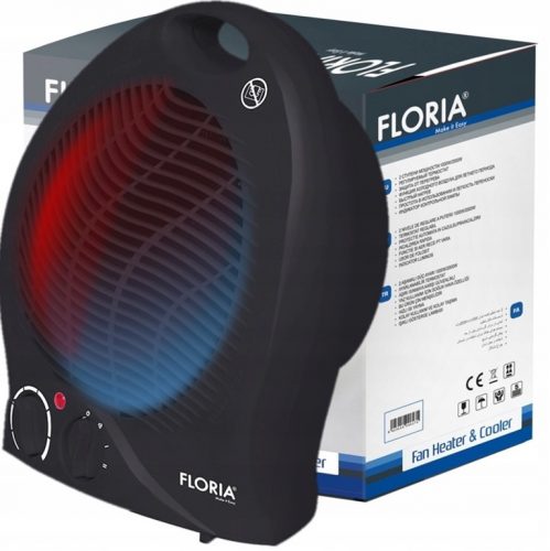  Termoventilator Floria 2000 W, negru