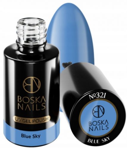  Boska Nails Divine blue sky 321 lac hibrid 6 ml