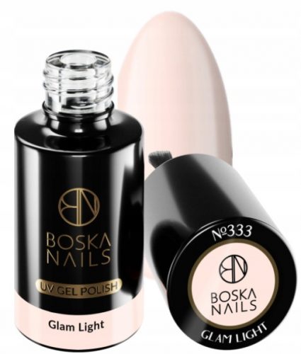  Lac hibrid Boska Nails Divine 333 glam light 6 ml