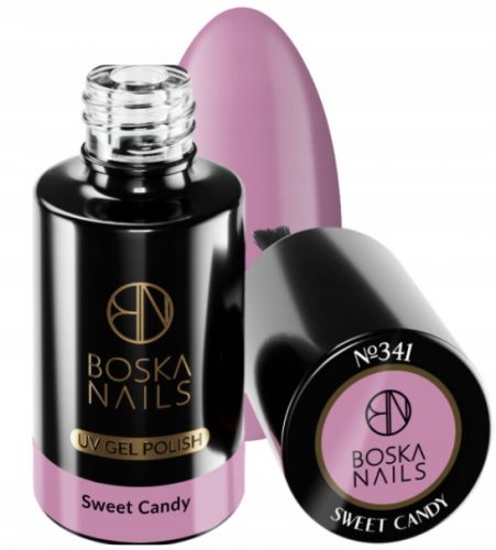  Boska Nails Divine 341 Sweet Candy lac hibrid 6 ml