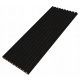 Panouri decorative lamele de perete pe FELT 10 negru mat 275cm x46cm