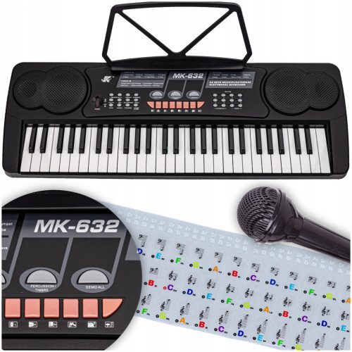  Autocolante pentru suport de microfon Meike Keyboard Piano KIT