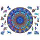  Puzzle 3D din lemn premium pentru adulți Mandala Unwavering Peace XXL