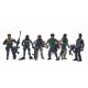  Figurine soldați SWAT 6 buc Figurine mobile ale armatei Army Counter Strike