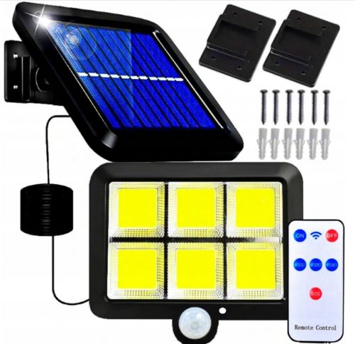  Lampă stradală Solar Light 80 W 1200 lm alimentată solar