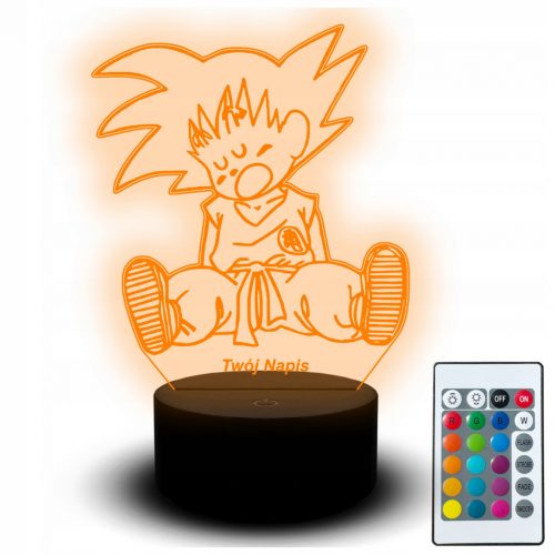  Lampă de noapte LED Naruto Anime Manga Figurină Dragon Ball Vegeta Kakashi Pop