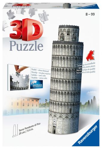  Ravensburger Puzzle 3D 216 Turnul înclinat din Pisa